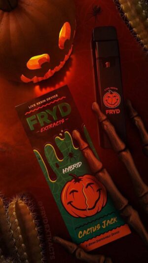 Cactus Jack Fryd Cart showcasing exotic-inspired design and powerful extract