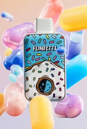 Funfetti Donuts by Fryd with colorful sprinkles and infused flavor