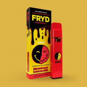 Strawberry Lemoncello Fryd Cart with bright, fruity graphics and smooth oil